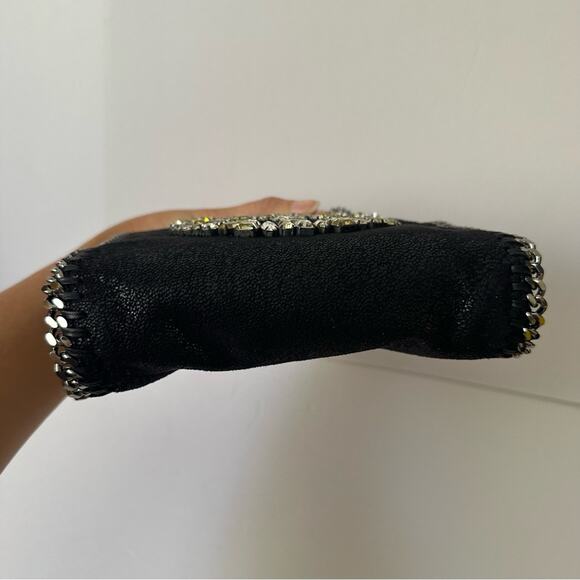 Stella McCartney Tiny Falabella Peace Bag Vegan Suede Shoulder / Hand Bag - Picture 7 of 16